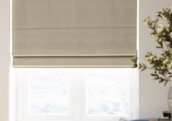 Ellesmere, Biscotti - Twist&Fit Roman Blind - Image 5